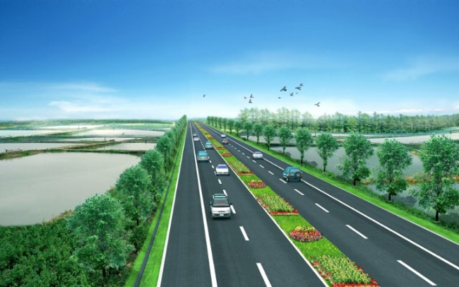 东华山风景区旅游公路规划效果图.jpg