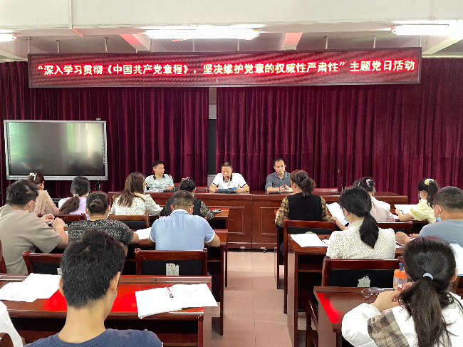 坝仔中心小学党总支部开展“深入学习贯彻《中国共产党章程》 坚决维护党章的权威性严肃性”主题党日活动.jpg