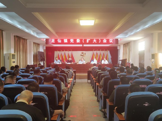 龙仙镇召开党委（扩大）会，研究部署当前重点工作.jpg