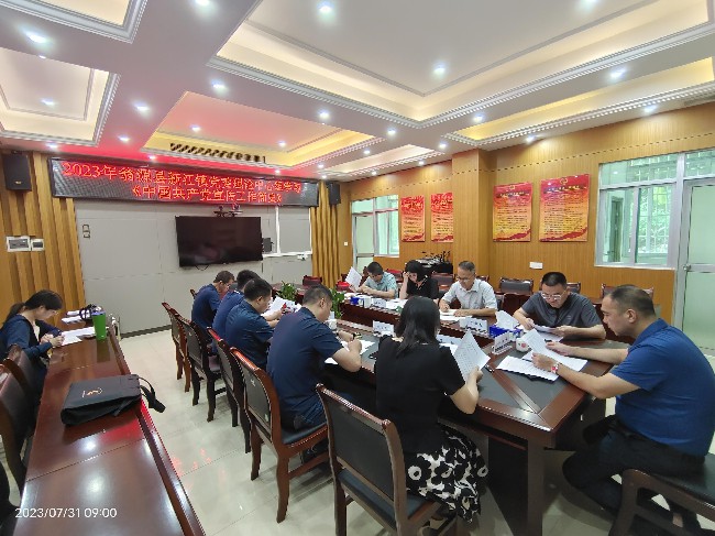 汲取智慧力量！新江镇党委理论中心组集中学习《宣传共产党宣传工作简史》.jpg