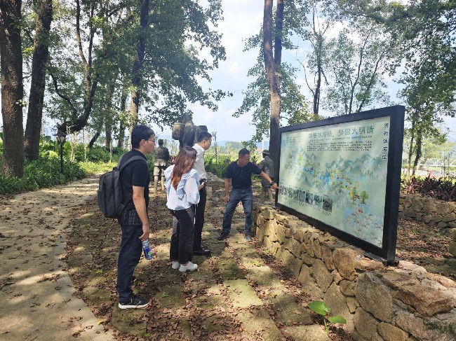 省规划设计院到江尾镇开展农文旅项目规划设计调研.jpg