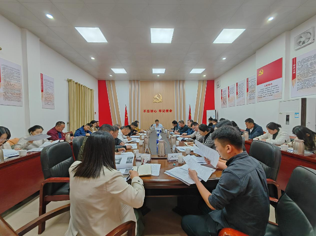 龙仙镇“百千万工程”指挥办召开第七十七次调度会议.jpg