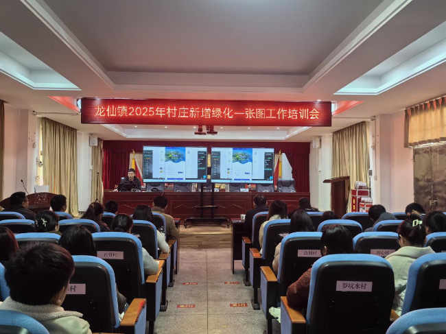 龙仙镇召开村庄新增绿化一张图工作培训会议1.jpg