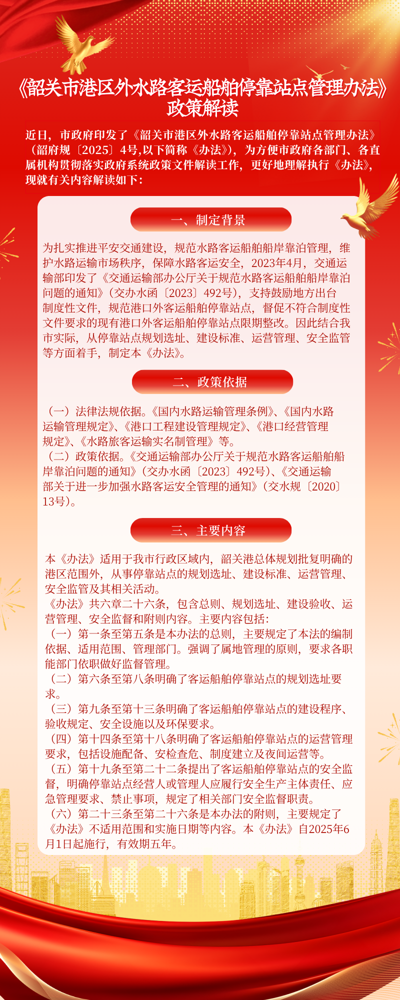 一图读懂《韶关市港区外水路客运船舶停靠站点管理办法》.png