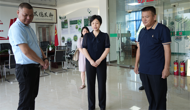 钟真到翁城镇调研重点项目并开展“七一”慰问
