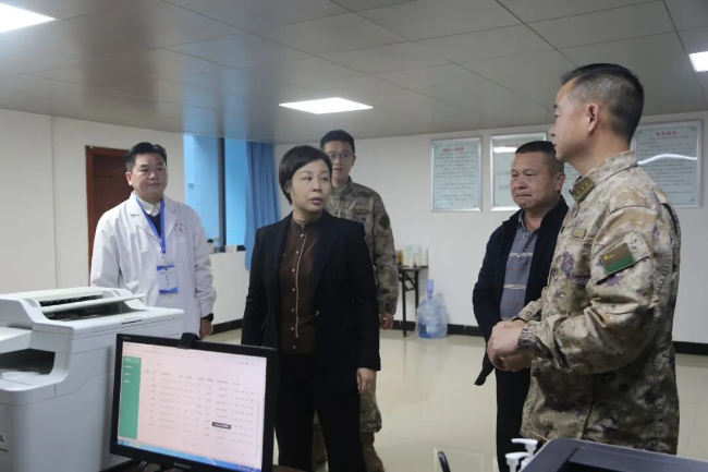 钟真检查指导2026年春季征兵体检工作