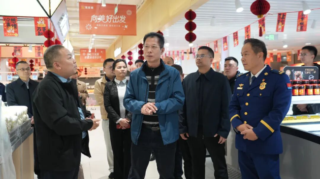 高忠带队开展节前安全生产督导检查