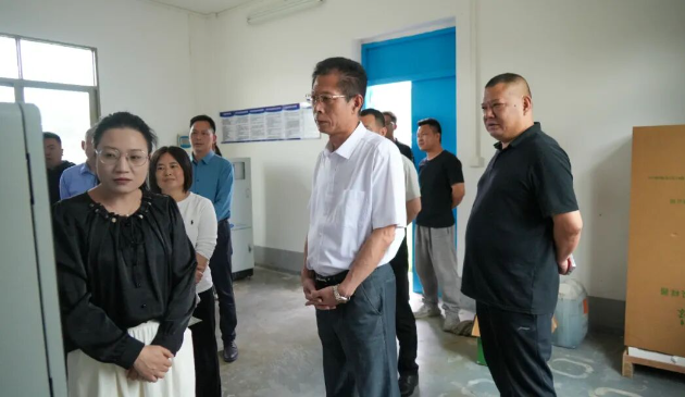 高忠带队调研环保领域重点工作