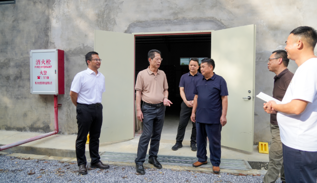 高忠带队调研督导相关工作