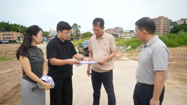 高忠带队调研督导重点项目建设情况