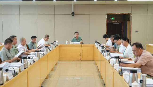 县委党的建设工作领导小组会议召开