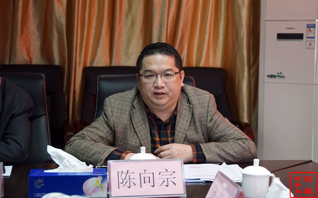 县长陈来安到开发区调研